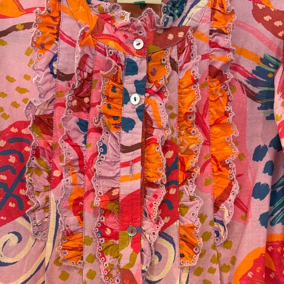 FARM Rio Multicolor Ruffled Blouse - Picture 5 of 5
